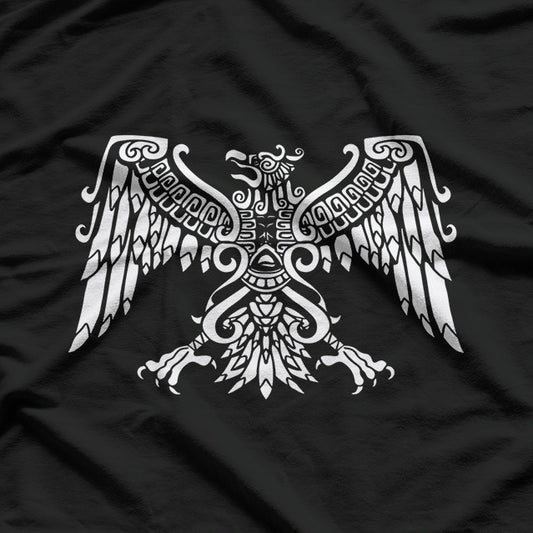 Aztec Eagle Symbol of Strength and Mexican Heritage T-Shirt