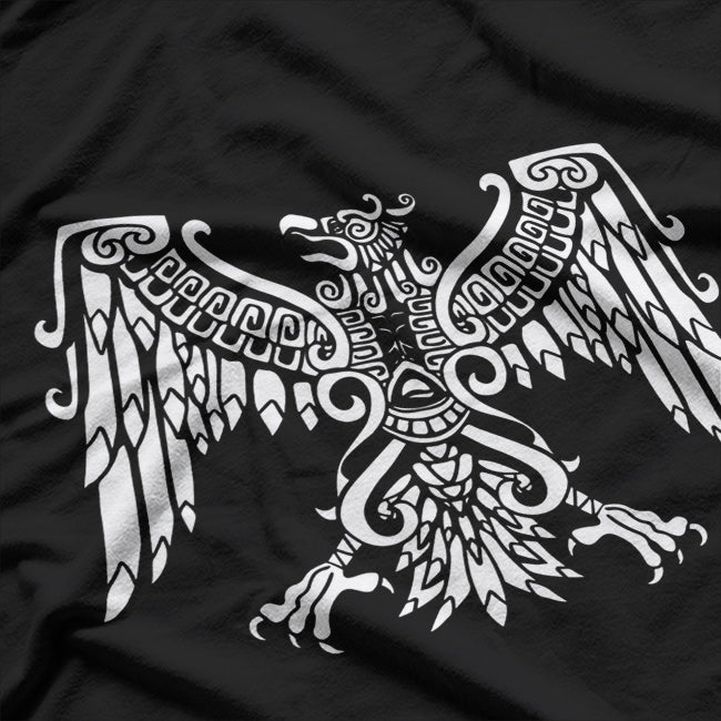 Aztec Eagle Symbol of Strength and Mexican Heritage T-Shirt