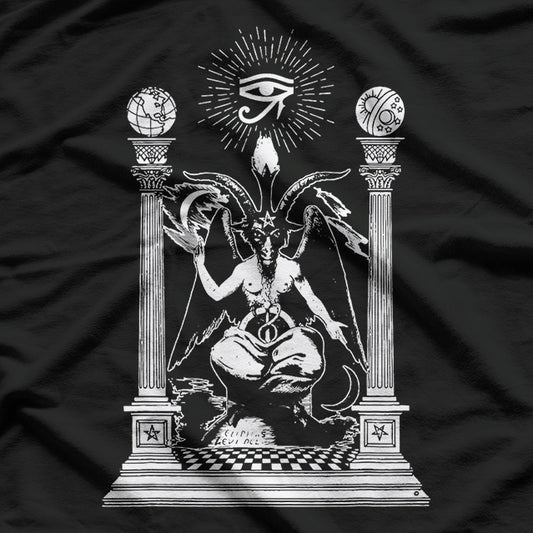 Baphomet Black Magic Symbol of Dark Power and Occult Mysticism T-Shirt