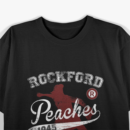 Rockford Peaches - A Legendary Tribute to Women’s Baseball T-Shirt