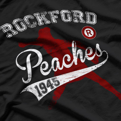 Rockford Peaches - A Legendary Tribute to Women’s Baseball T-Shirt