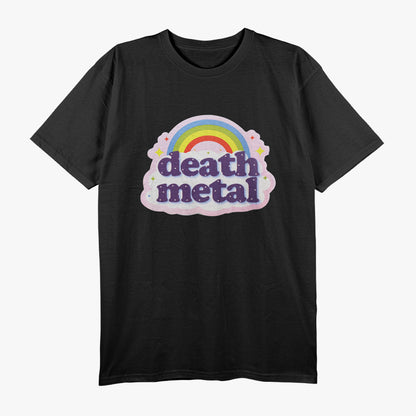 Death MTL Rainbow Classic Music Fierce Cool T-Shirt