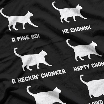 Chonk Cat Chart, Fat CatsT-Shirt