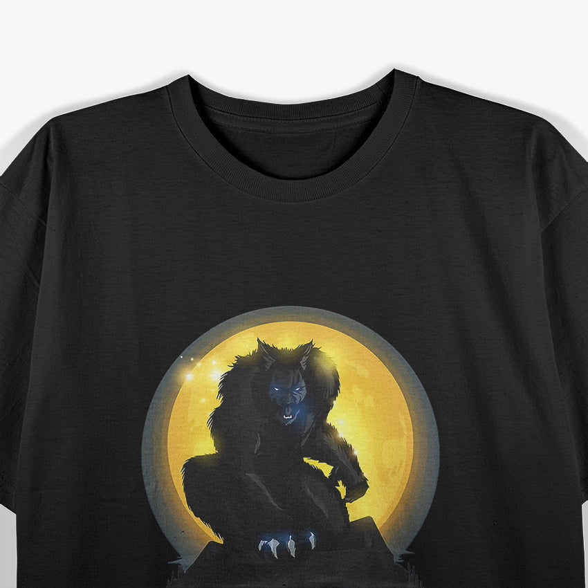 I Love Full Moons Halloween Werewolf T-Shirt