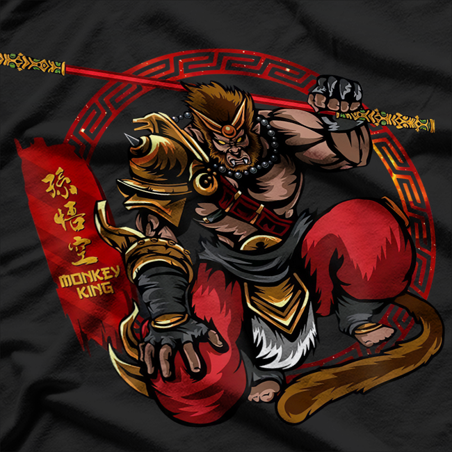 Monkey King: The Legendary Ancient Hero of Mythology T-Shirt