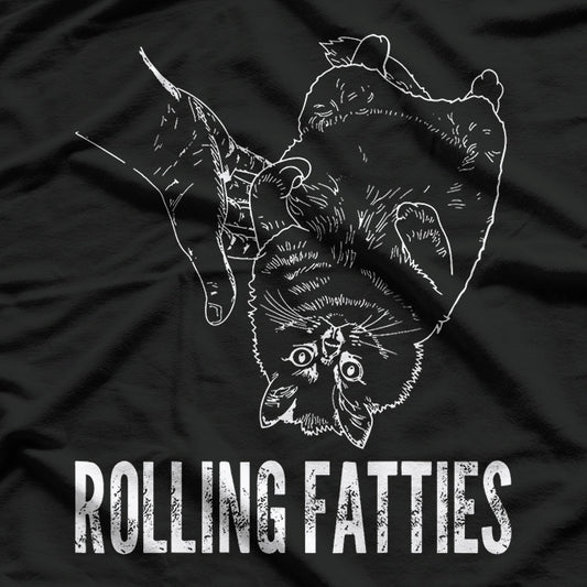 Rolling Fatties Cat T-Shirt