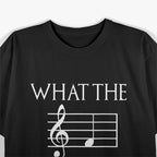 What The F Musical Note T-Shirt