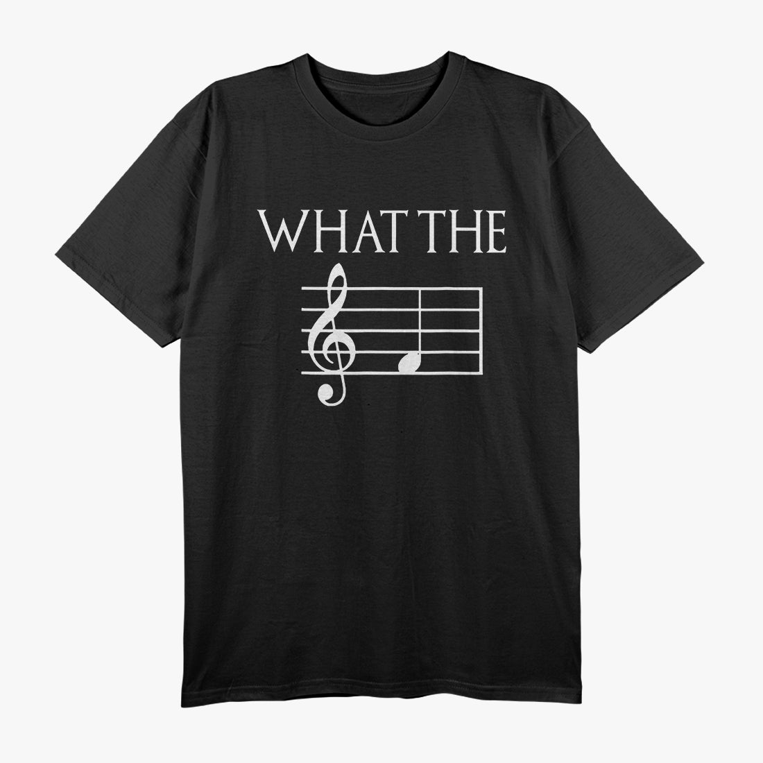 What The F Musical Note T-Shirt