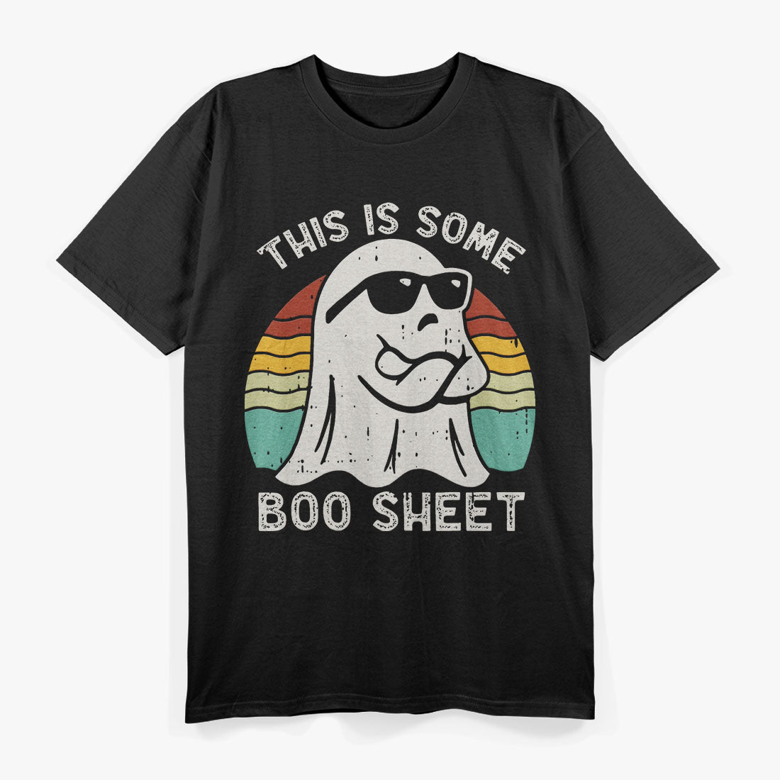 This Is Some Boo Sheet Cool Ghost Funny Halloween Costume T-Shirt