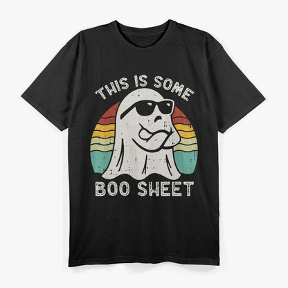 This Is Some Boo Sheet Cool Ghost Funny Halloween Costume T-Shirt