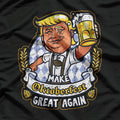 Make Oktoberfest Great Again Funny Beer Drinking Trump T-Shirt