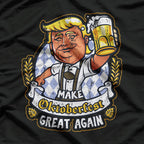 Make Oktoberfest Great Again Funny Beer Drinking Trump T-Shirt