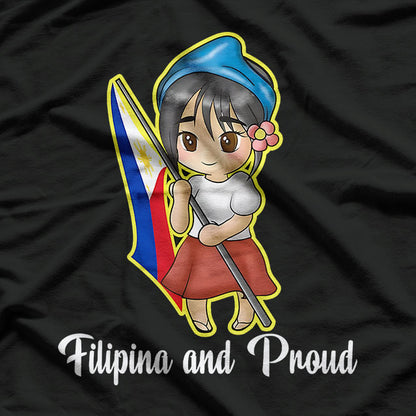 Pinay Pride Strong Woman T-Shirt