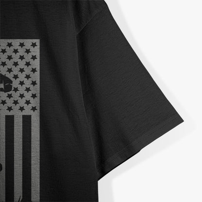 American Flag Motocross Apparel - Motocross Dirt Bike T-Shirt