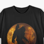 Cool Lovers Mystical Design with Full Moon Romance T-Shirt