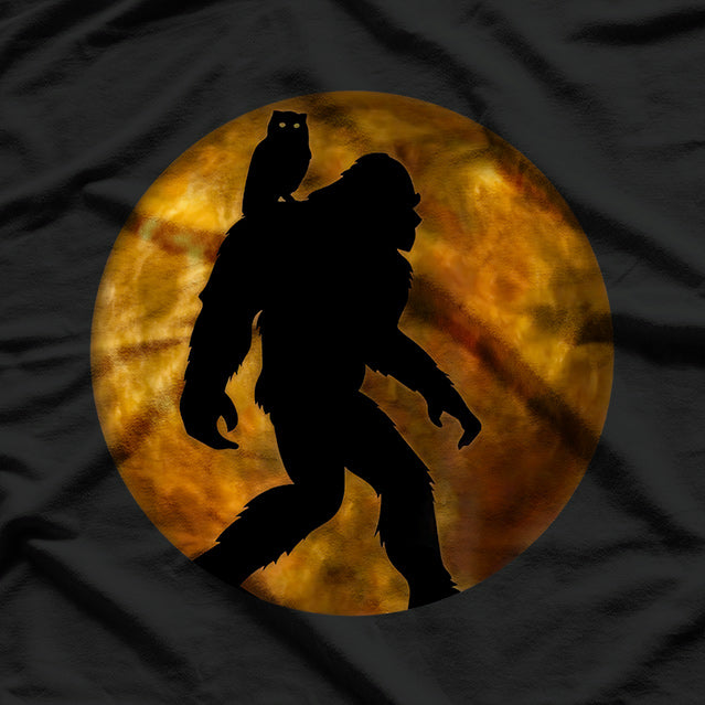 Cool Lovers Mystical Design with Full Moon Romance T-Shirt