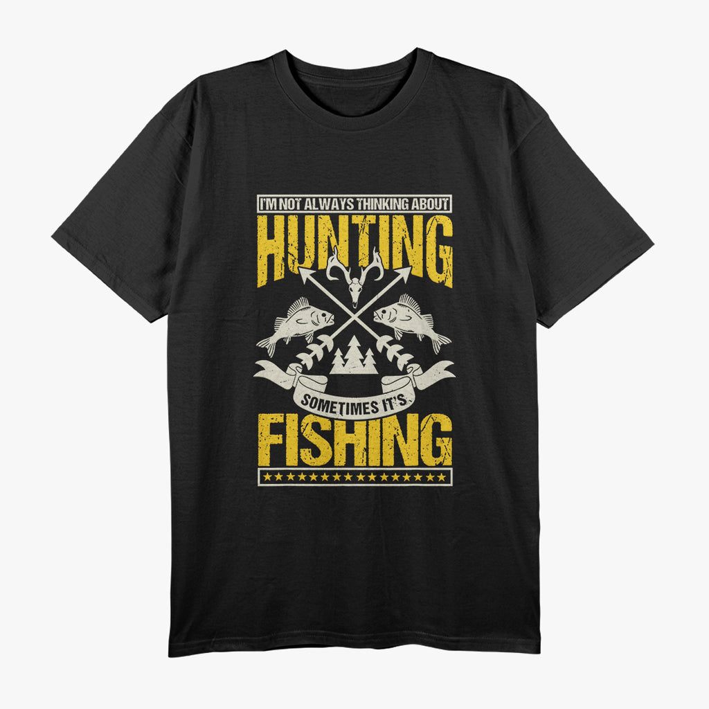 Fishing and Hunting, Fishing Enthusiast T-Shirt