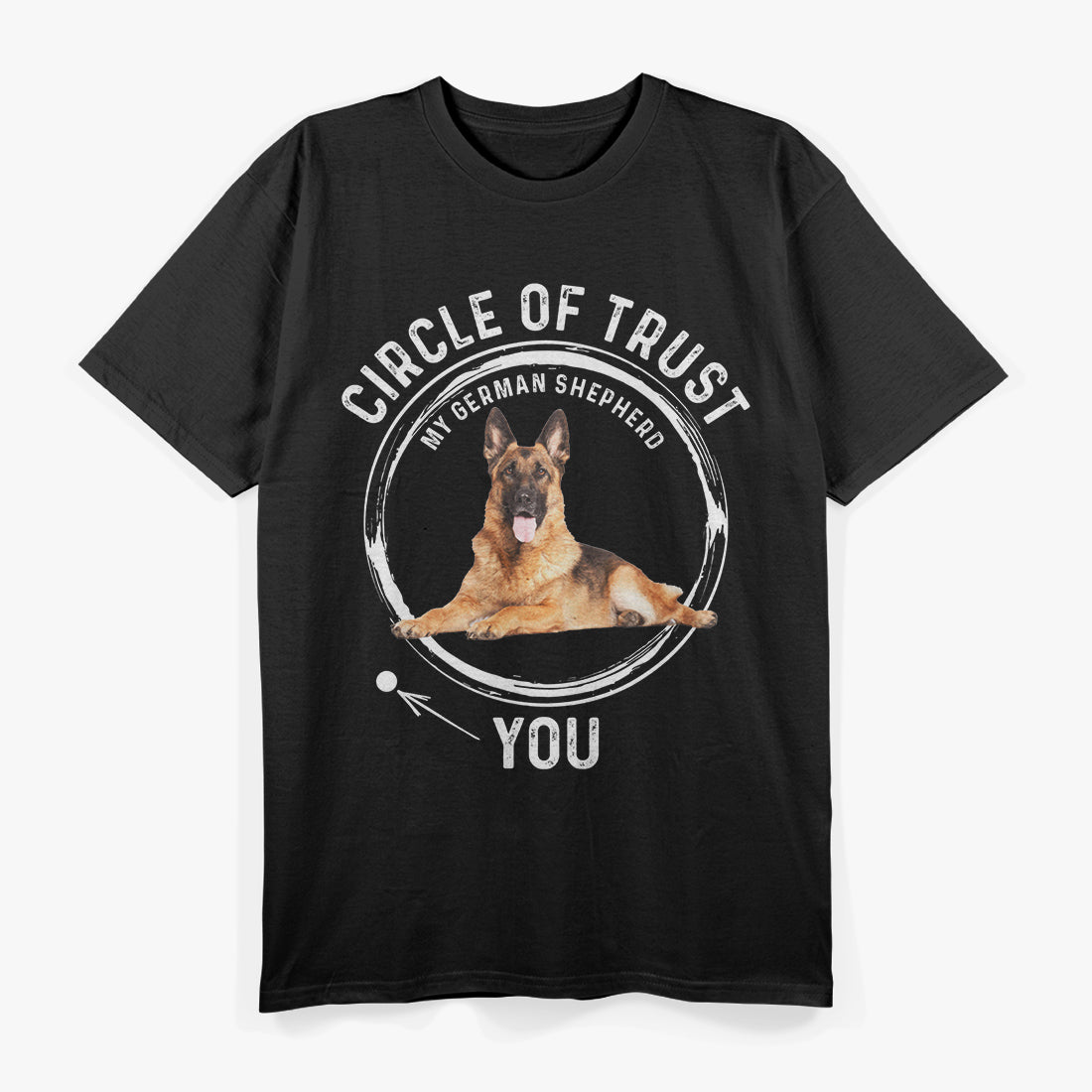 German Shepherd Circle of Trust Dog Lover T-Shirt