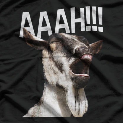 Screaming Goat AAAH!!! Crazy Goat Essential T-Shirt