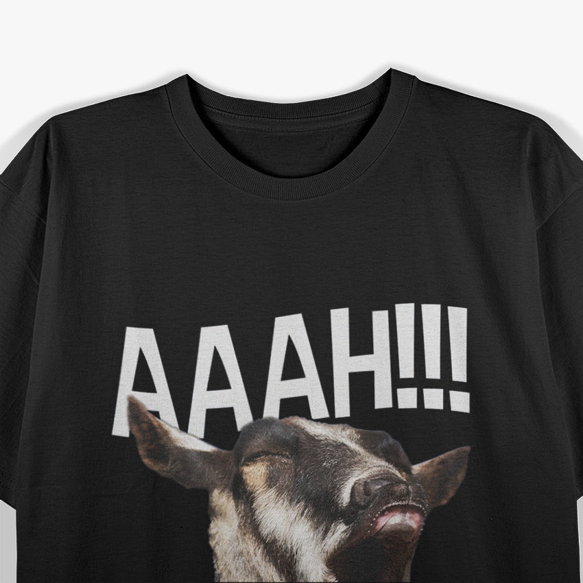 Screaming Goat AAAH!!! Crazy Goat Essential T-Shirt