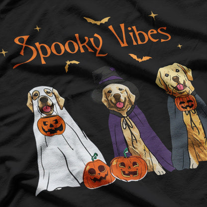 Golden Retriever Halloween T-Shirt