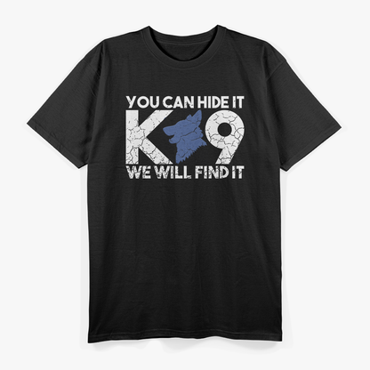 K9 Unit Police Dog Thin Blue Line K9 Police Officer Tribute T-Shirt