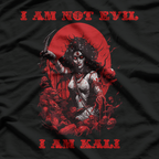 Kali The Goddess of Death, Time, and Transformation - Hindu Deity of the Occult T-Shirt