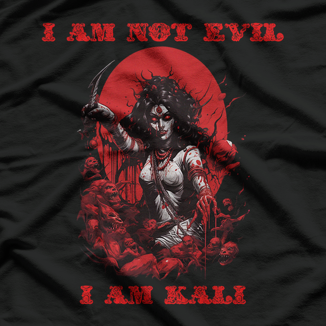 Kali The Goddess of Death, Time, and Transformation - Hindu Deity of the Occult T-Shirt