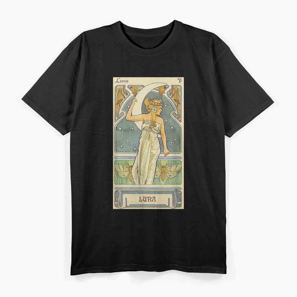 Luna & Moon Goddess Embrace the Power of the Night Sky T-Shirt