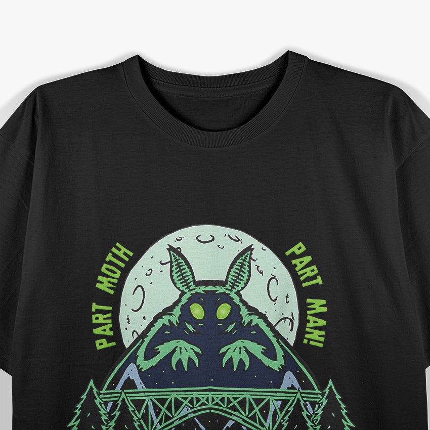 Mothman Retro Vintage Cryptid Legend from the Skies T-Shirt