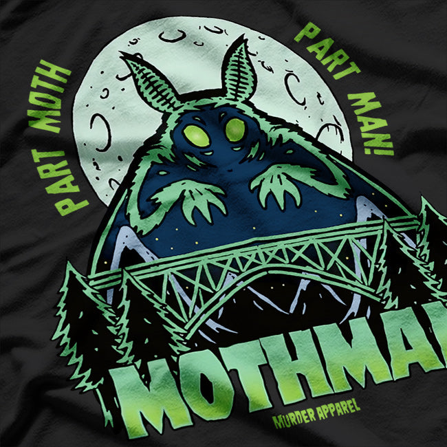 Mothman Retro Vintage Cryptid Legend from the Skies T-Shirt