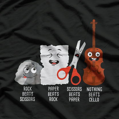 Nothing Beats Cello - Cello Players, Classical Music Lovers, and Teachers T-Shirt