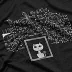 Schrodingers Cat in a Box Science Nerd Physi on Men's T-Shirt