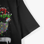 Xmas Guinea Fowl Lighting Santa Merry Christmas Guinea Fowl T-Shirt