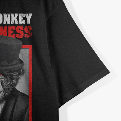 Gangster No Monkey Business Money Funny T-Shirt