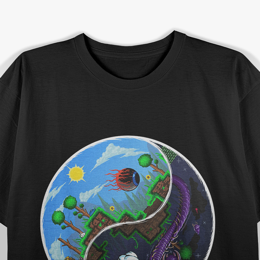 Terraria Game Night And Day Horror Best T-Shirt