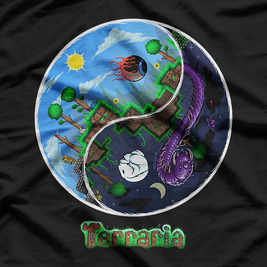 Terraria Game Night And Day Horror Best T-Shirt