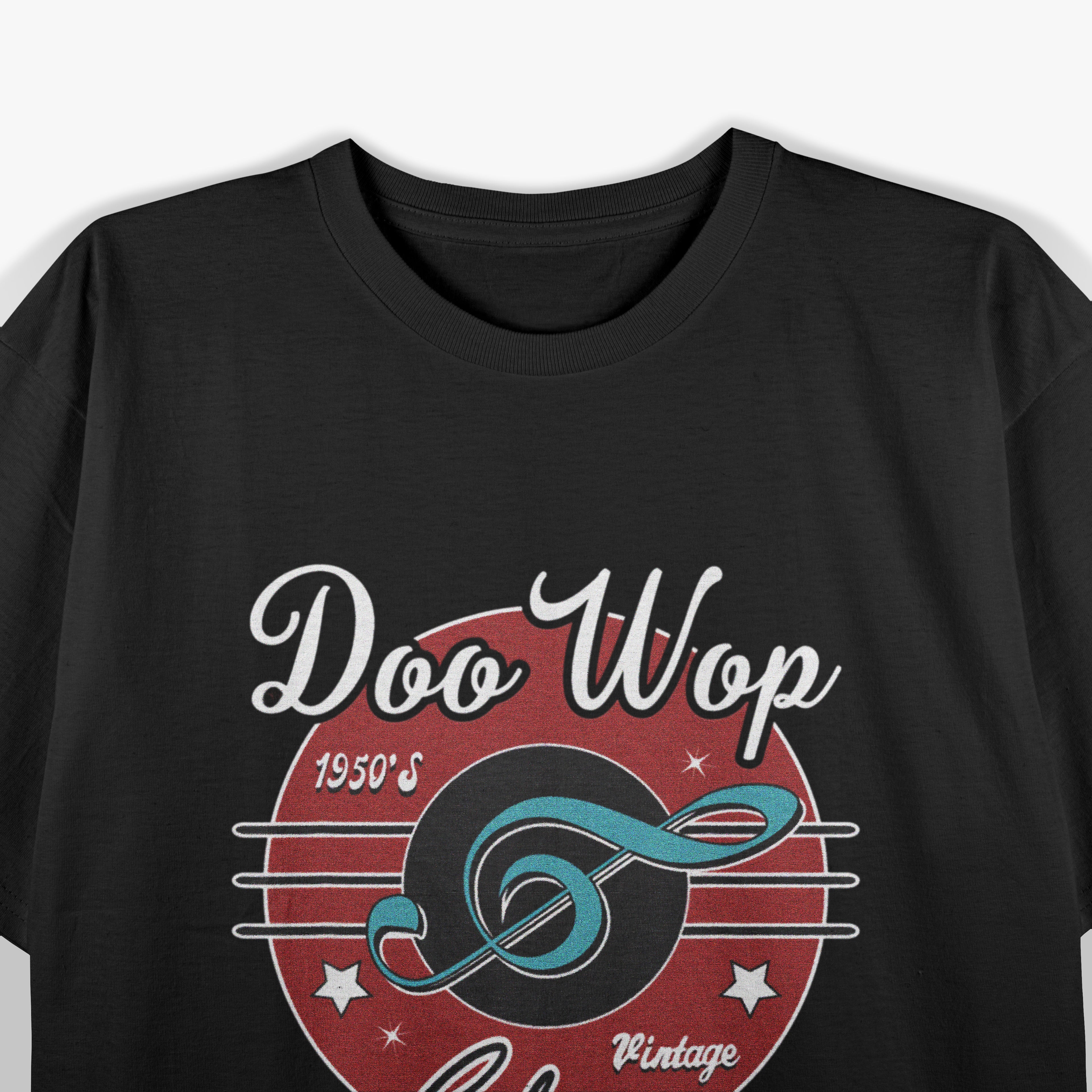 Doo Wop Retro 1950s Sock Hop Rock N Roll Rockabilly T-Shirt