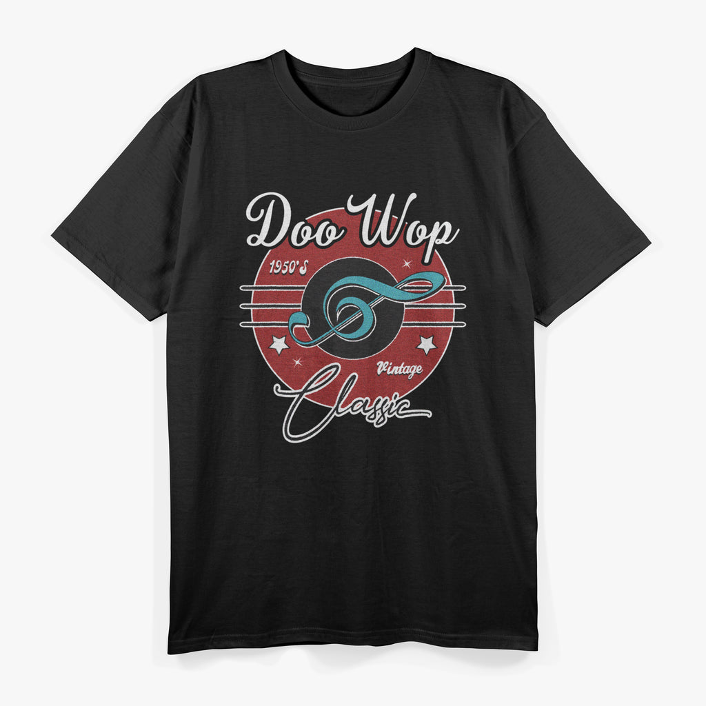 Doo Wop Retro 1950s Sock Hop Rock N Roll Rockabilly T-Shirt