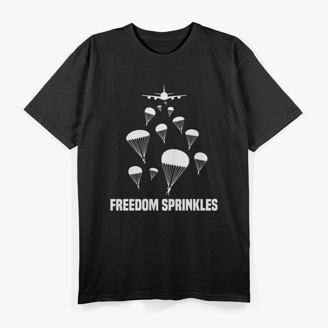 Army Paratrooper Freedom Sprinkles T-Shirt