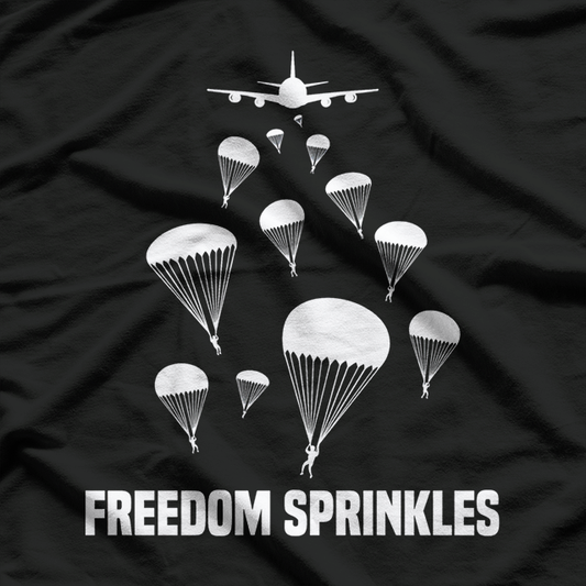 Army Paratrooper Freedom Sprinkles T-Shirt