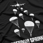 Army Paratrooper Freedom Sprinkles T-Shirt