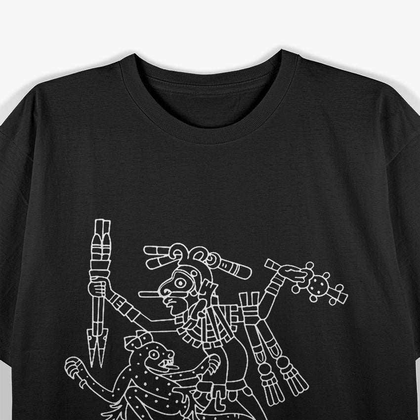 Aztec Mythology Xochipilli, God of Beauty and Creativity T-Shirt