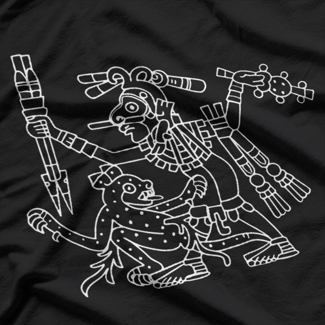 Aztec Mythology Xochipilli, God of Beauty and Creativity T-Shirt