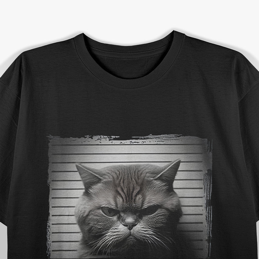 Catnip Made Me Do It Black & White T-Shirt