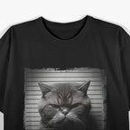 Catnip Made Me Do It Black & White T-Shirt