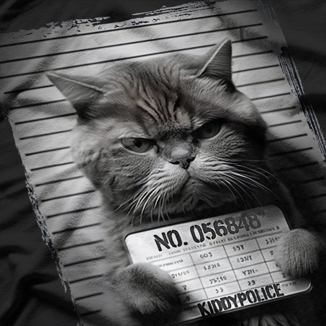 Catnip Made Me Do It Black & White T-Shirt