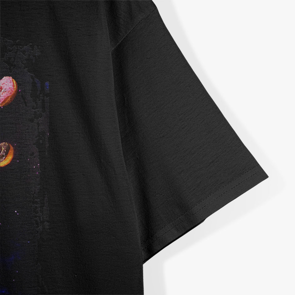 Cute Cat Inside Donut Kitty in Space T-Shirt