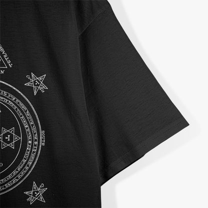 Goetia Circle of Solomon Grimoire Ceremonial Magic and Occult Power T-Shirt