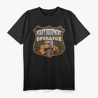 Heavy Equipment Operator General Contractor T-Shirt